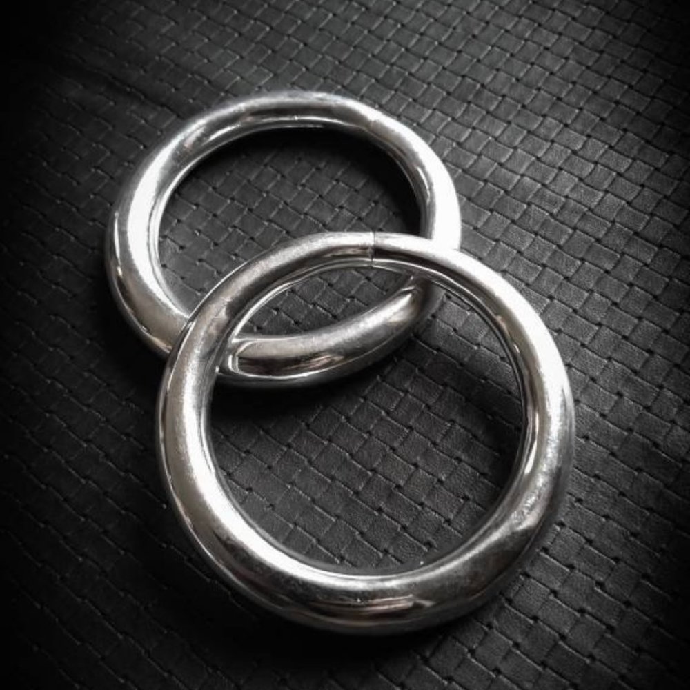 Silver Plated Ears Weight OR Bracelet/Bangles - Picture 2 of 3